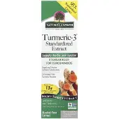 Natures Answer , Turmeric-3Æ, Alkoholfritt, 1 fl oz (30 ml)