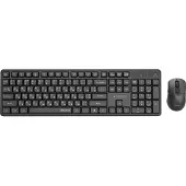 Gembird Kbs-wms-01-cyrl Silent Ru Layout Trådlöst Tangentbord Och Mus