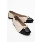 Forever & Always Rayne Cap Tå Läder Ballerinas Dam