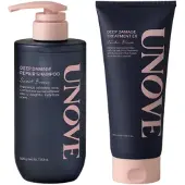 Unove Djup Skadereparerande Duo Schampo 500g & Behandling EX 320ml Set Tender Bloom Shampoo 500g + Treatment EX Large Siz
