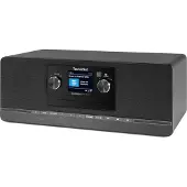 Technisat Internet-CD-radio DIGITRADIO 372 CD IR, schwarz DAB+, FM Svart