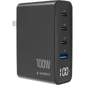 Gembird Gan 100w Usb-a-och Usb-c-väggladdare