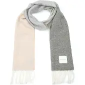Profuomo Halsduk Rutig Lammull Mångfärgad Beige Grön