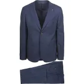 Suitable Strato Toulon Kostym Ull Navy Blå Mörkblå Storlek