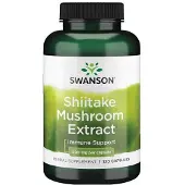 Swanson Health - Shiitake Mushroom Extract, 500mg - 120 caps