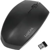 Logilink ID0191 WiFi mus Bluetooth, Trådlös Optisk Svart 3 Knappar 1200 dpi