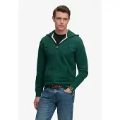 Superdry Sweatjacka 'Essential' grön