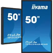 Iiyama ProLite TF5039AS-B1AG - 50 Diagonal klass LED-bakgrundsbelyst LCD-skärm - digital skyltning - med inbyggd mediaspelare och pekskärm (multitouch) - Android - 4K UHD (2160p) 3840 x 2160 - svart