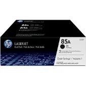 HP Toner 85A Original 2-pack Svart 1600 sidor CE285AD