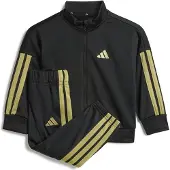 Adidas Träningsdräkt 'Essentials' limette / svart