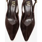 Forever & Always Dioris Läder Slingback Kitten Klack Pump