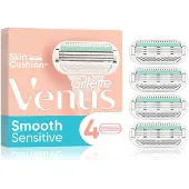 Gillette Venus Smooth Sensitive utbytesskaft 4 st