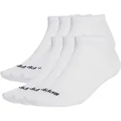 Adidas Linear Crew Socks Vadderade Strumpor 6-pack, storlek 34-36