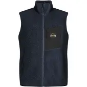 Lundhags Flok Wool Ms Pile Vest, mellanlager, herr, blå