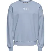 ONLY GIRLS Sweatshirt 'KOGPhilea' ljusblå / gammalrosa / cranberry / vit