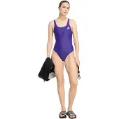 Adidas dam-baddräkt V-back lila KS2951 (40)