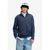 Superdry Essential Serif Logo Tröja Med Halv Dragkedja