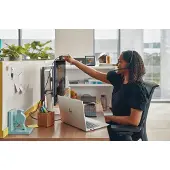 HP Poly Blackwire 3220 - Blackwire 3200 Series - headset - på örat - kabelansluten - USB-C - svart - Skype-certifierat, Cisco Jabber-certifierad, Avaya-certifierad, UC-certifierad