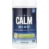 Natural Vitality , CALM Mind, Magnesium Supplement med L-Theanine Drink Mix, Honey Chamomile, 6 oz (168 g)