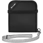 Pacsafe RFIDsafe V100 Bifold Wallet Black