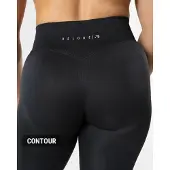 Relode Hybrid Seamless Tights - Jet Black