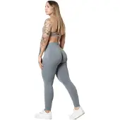 Relode Aura Seamless Scrunch Tights - Slate Grey