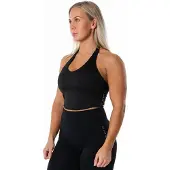 Relode Velocity Halterneck Top - Svart