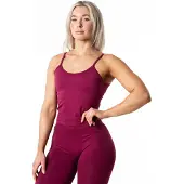 Relode Hybrid Seamless Tank Top - Red Plum