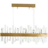 By Rydens Pendellampa Triumph Bar, Genomskinlig / transpare, Vardagsrum / matsal, Glas, Modern