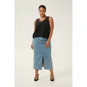KAFFE CURVE Blus 'KCjakobine' svart