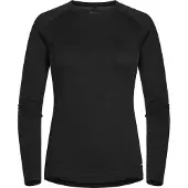 Urberg Women's Selje Merino-Bamboo Top Black Beauty