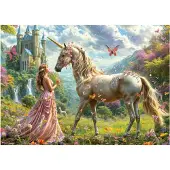 Educa Pussel Unicorns And Butterflies 500 bitar, Educa