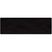 vidaXL Matta-runner Svart 80 x 400 cm 100% Polypropen Tuft