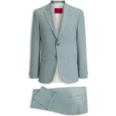 HUGO Two-piece extra-slim-fit suit in stretch fabric