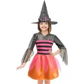 Ciao Srl. Maskeradkläder - Barbie Häxa - Barbie Strega Glamour - Ciao Srl. - 5-7 år (110-122) - Maskeradkläder