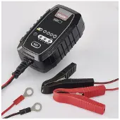Emos N1015, 7.3 - 14.5 V, 0,8 A, 220 - 240 V, 50 hz, 1,8 m, Överhettning, Omvänd polaritet, Kortslutning