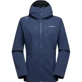 La Sportiva Women's Helixir Shell Jacket Night Sky/chalk