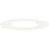 vidaXL lämplig för Flat trädring Vit Ø40 / 70 cm Stål