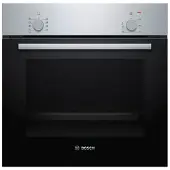 Bosch Serie | 2 HBF010BR3S - Ugn - inbyggd - fördjupning - bredd: 56 cm - djup: 55 cm - höjd: 57.5 cm - Klass A - rostfritt stål