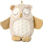 Cloud B Gosedjur m. Ljud/sensor - 24 cm - Nighty Night Owl - - One Size - Gosedjur