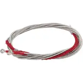 TOMTOP JMS 4-pack Akustisk Bassträngset Rostfritt Stål Flexibel Likformig Vibration Bassträngersättning