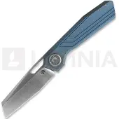 Vosteed Xeno - Satin - Titanium fällkniv, blå