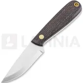 Brisa Necker 70 Scandi halskniv, bison micarta