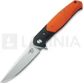 Bestech Swordfish - Satin - G10 fällkniv, orange, svart
