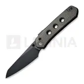 CIVIVI Vision FG C22036-3 Green Micarta, Black Nitro-V Blade, pocket knife, Snecx Tan design