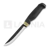 Marttiini Lynx Black Edition 131013, Brut De Forge 80CrV2, Black Birch outdoor knife