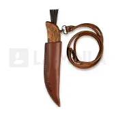 Roselli Mushroom knife with leather cord