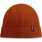 Retki 100% Merino rib one size mössa, orange