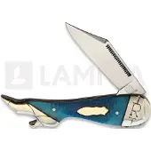 Rough Ryder Black &amp; Blue Lady Leg RR2122 pocket knife