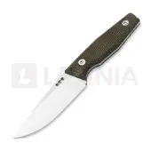 Böker Manufaktur Solingen Daily Knives AK4 121511 Green Micarta, fixed knife, Alex Kremer design
